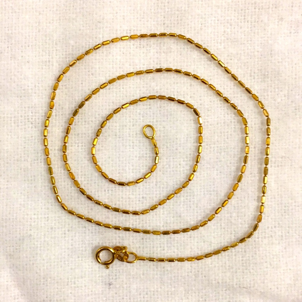 14k gold necklace